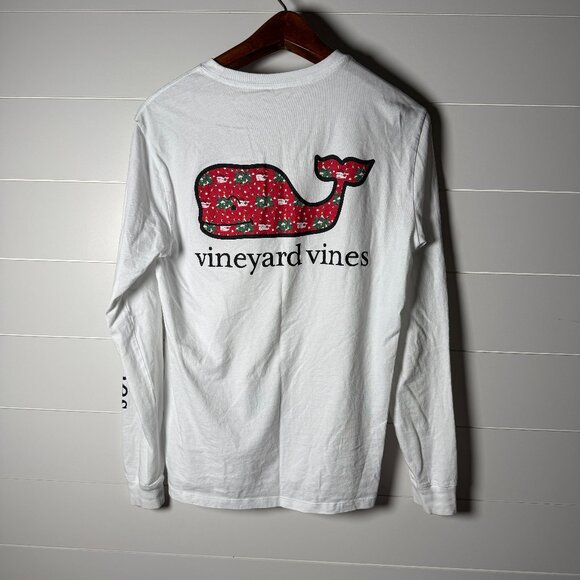 Vineyard Vines Tops - Vineyard Vines Christmas Long Sleeve T-Shirt Size XS White